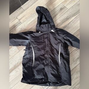 The North Face Black and White Jacket women’s XL Snowboard Jacket